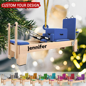 Pilates Equipment Personalized Christmas Ornament, Gift For Pilates Lover