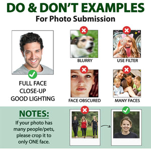 Couple Funny Elf - Personalized Acrylic Photo Ornament