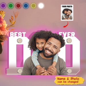 Personalized Father's Day Photo Light Box