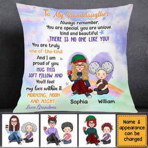 Gift For Granddaughter You Are Beautiful Pillow