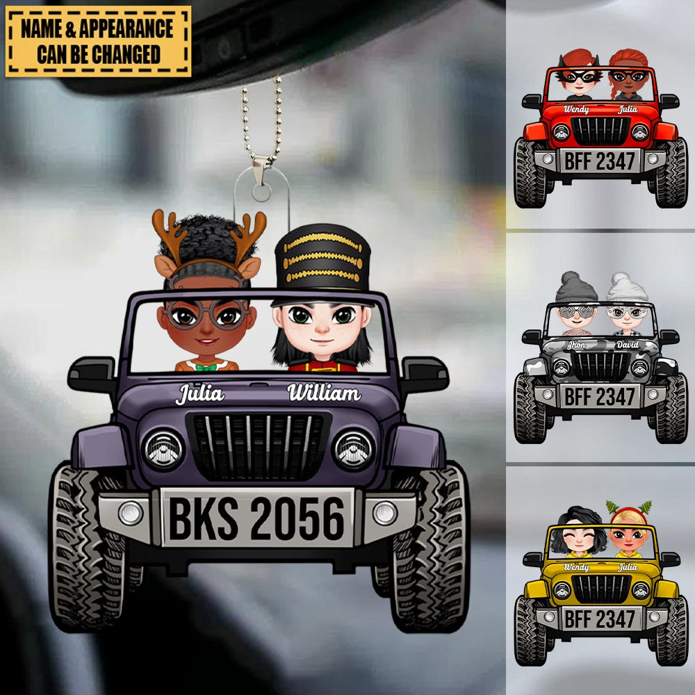 Off-road Car Ornament, Gift For Couples, Husband, Wife, Friends