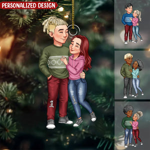 Personalized Acrylic Ornament Awesome Gift For Couple