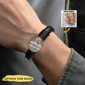 Father's Day Gift,Birthday Gift,Personalized Bracelets,Men and Women For Bracelet,Custom Name Bracelet,With Photo Bracelet,Souvenir Bracelet