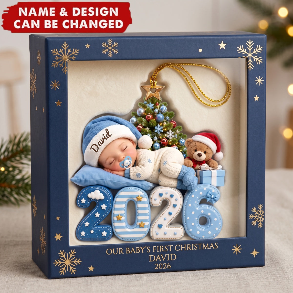 Our Greatest Blessing Ever - Personalized Acrylic Custom Shape Ornament