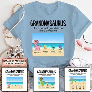 Personalized Like A Normal Mama But More Awesome T-shirt