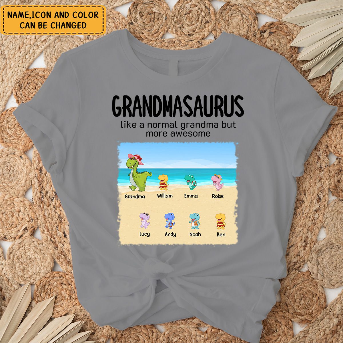 Personalized Like A Normal Mama But More Awesome T-shirt