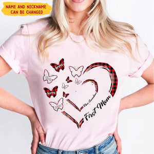 First Mom Now Grandma - Personalized Shirt