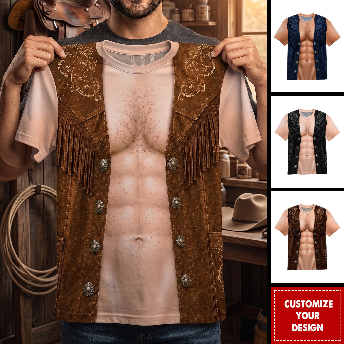 Custom Funny T-shirt - Personalized Birthday Gifts For Men - Warning Good Looking