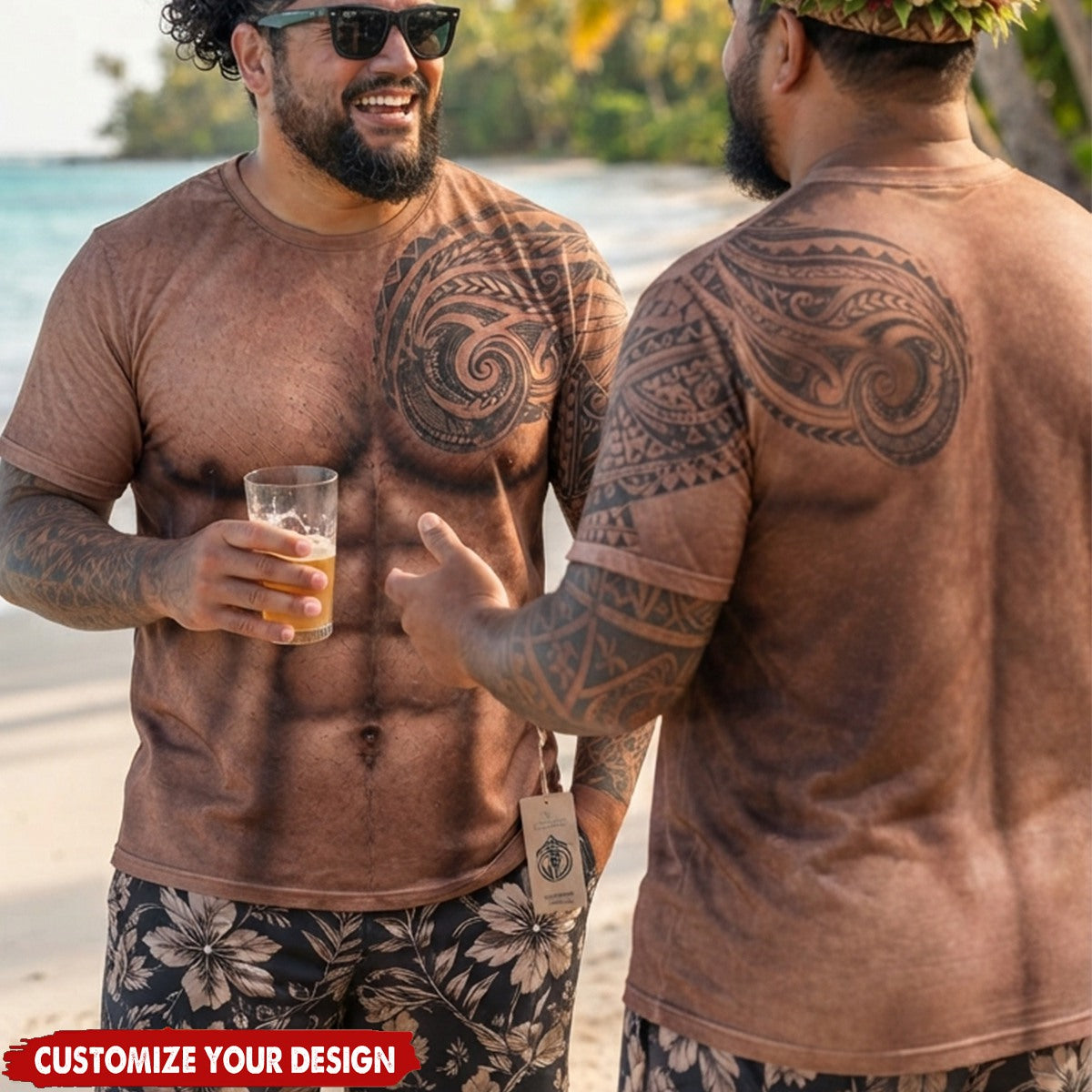 Custom Funny T-shirt - Personalized Birthday Gifts For Men - Too Hot To Handle