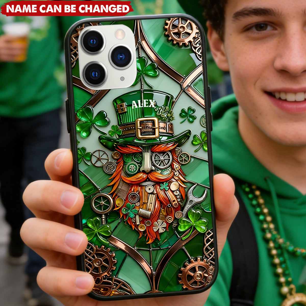 Lucky Phone Case - Personalized Gifts For Patrick's Day