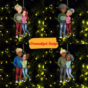 Personalized Acrylic Ornament Awesome Gift For Couple